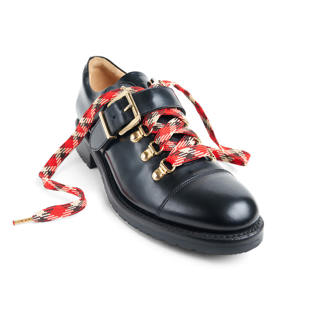 Mr Logan Oxford Black shoe